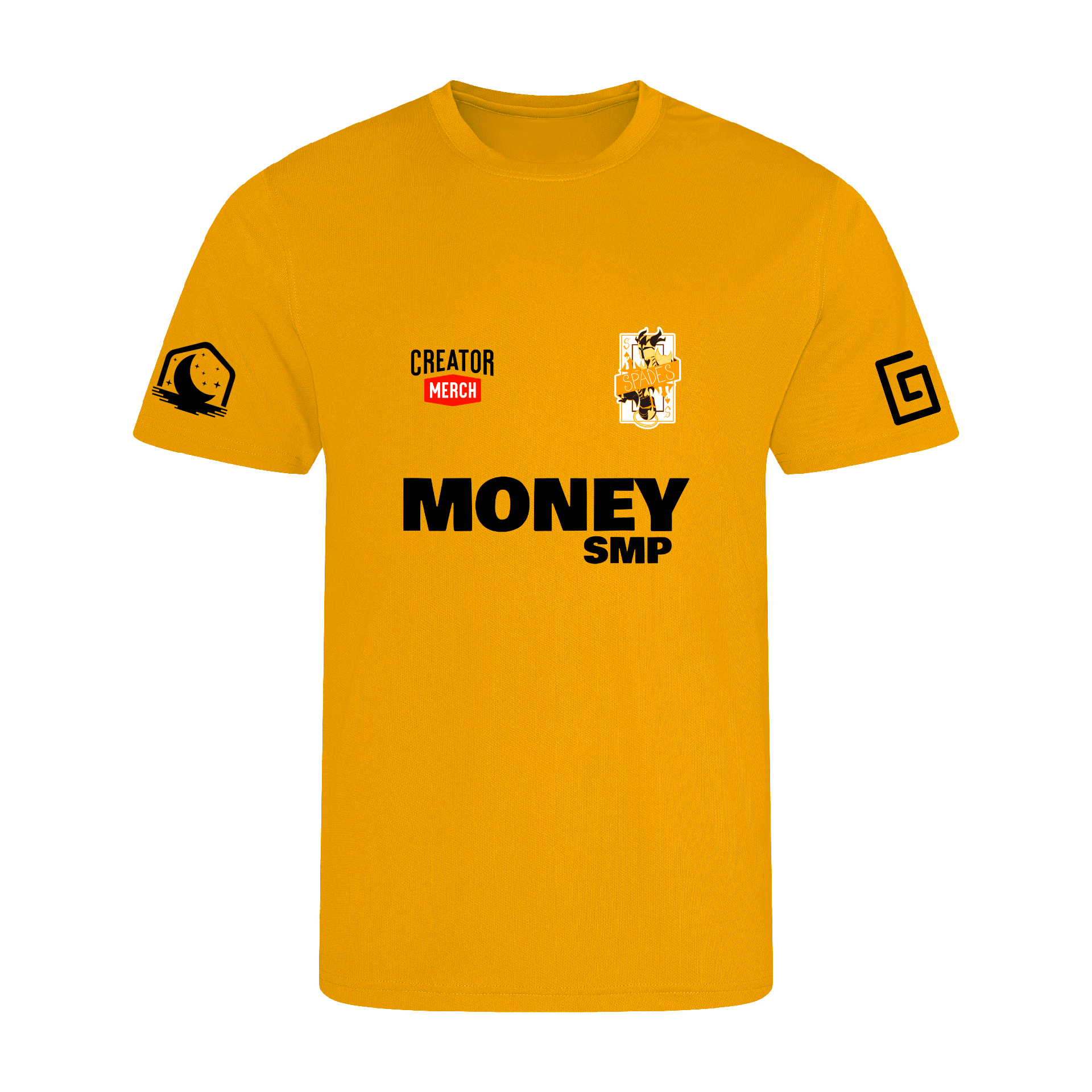 Money SMP Jersey - Yellow Spades Team